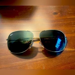 Ray-Ban 64mm Aviator Sunglasses